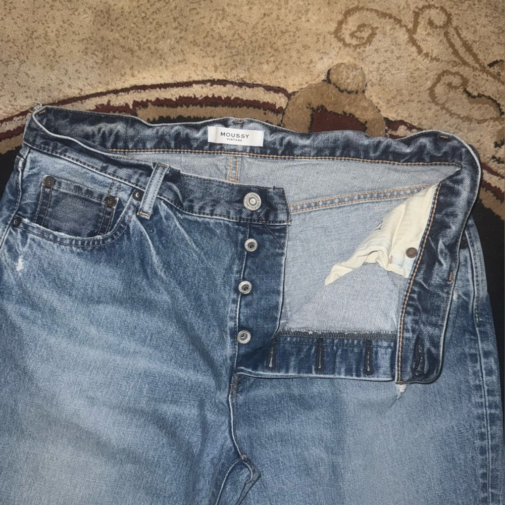 Moussy Vintage MICANOPY STRAIGHT Sz 30w - Picture 9 of 13